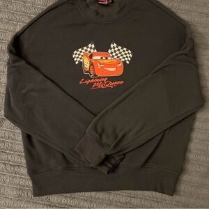 Disney Pixar Cars Lightning McQueen Crewneck Sweatshirt